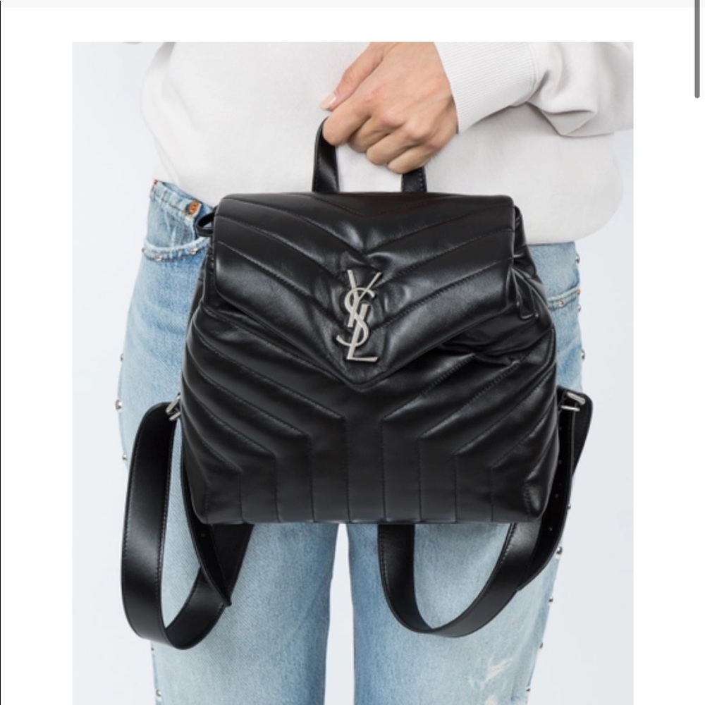 Saint Laurent Monogram Loulou Matelasse Backpack